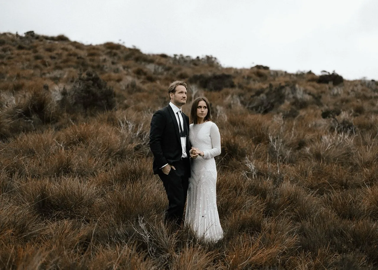 Tasmanian weddings and elopements have such a vibe! ⌘