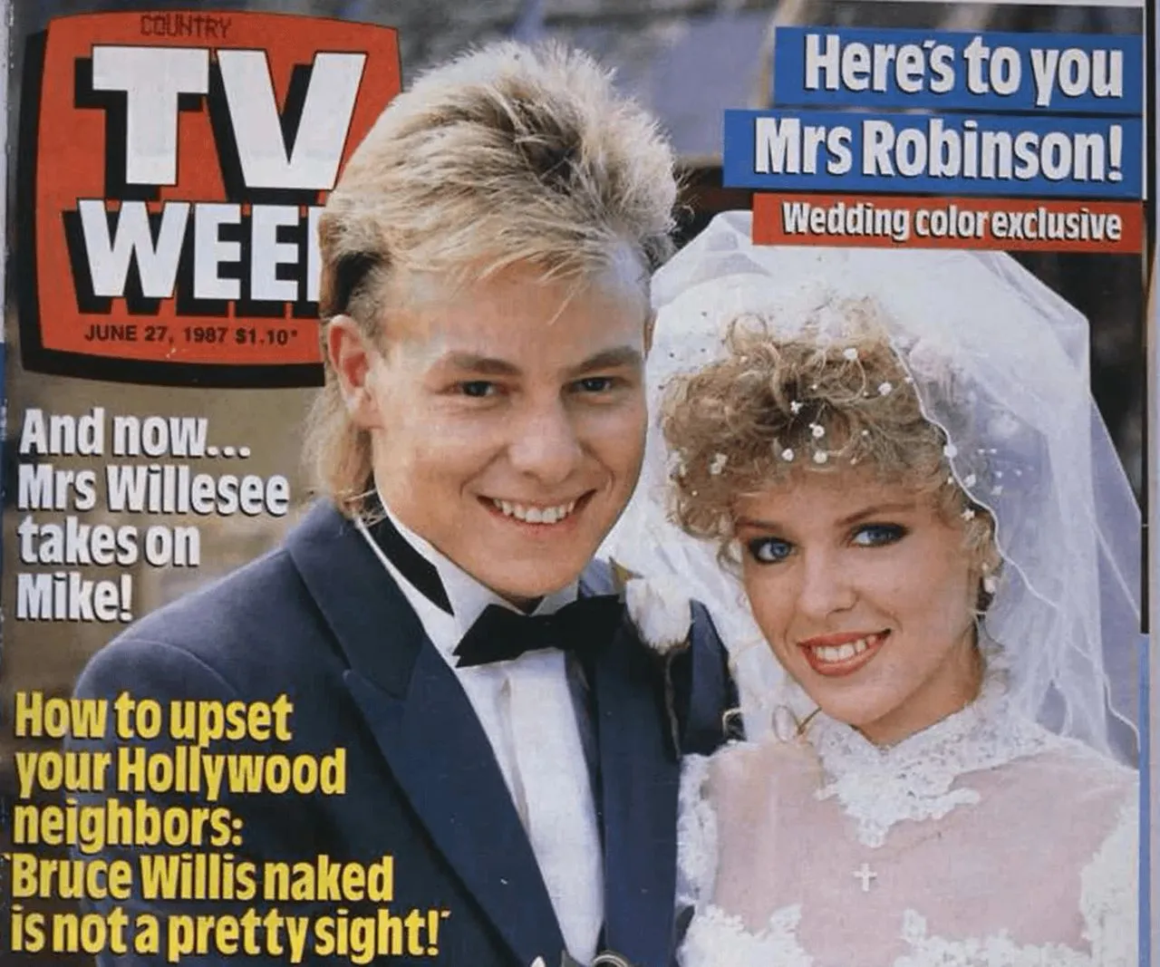 Scott and Charlene’s wedding on Neighbours ⌘