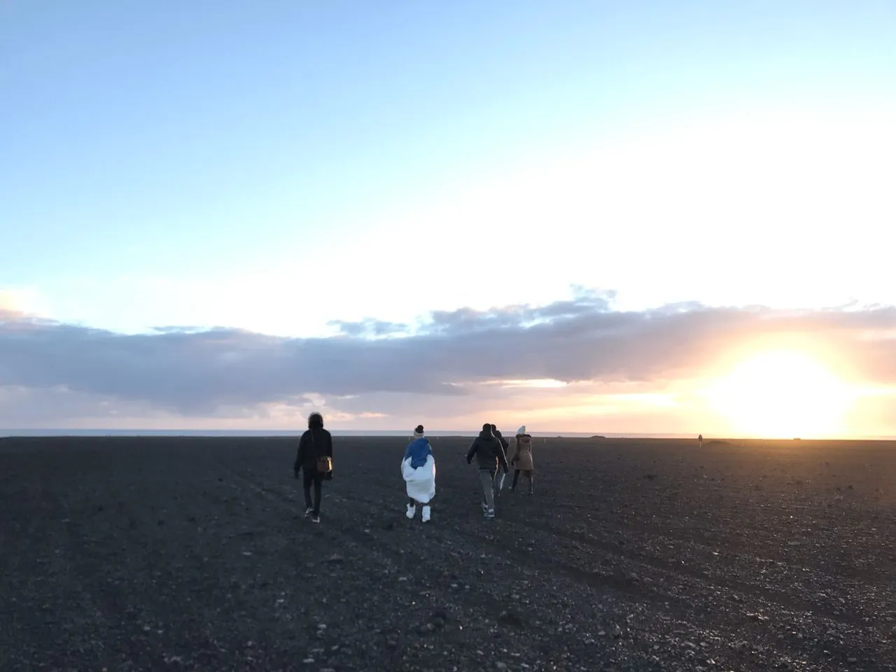 Walking to the Sólheimasandur DC-3 Plane Wreck in Iceland for an Elopement with The Elopement Collective, Heart and Colour, and Josh Withers Australian wedding celebrant ⌘