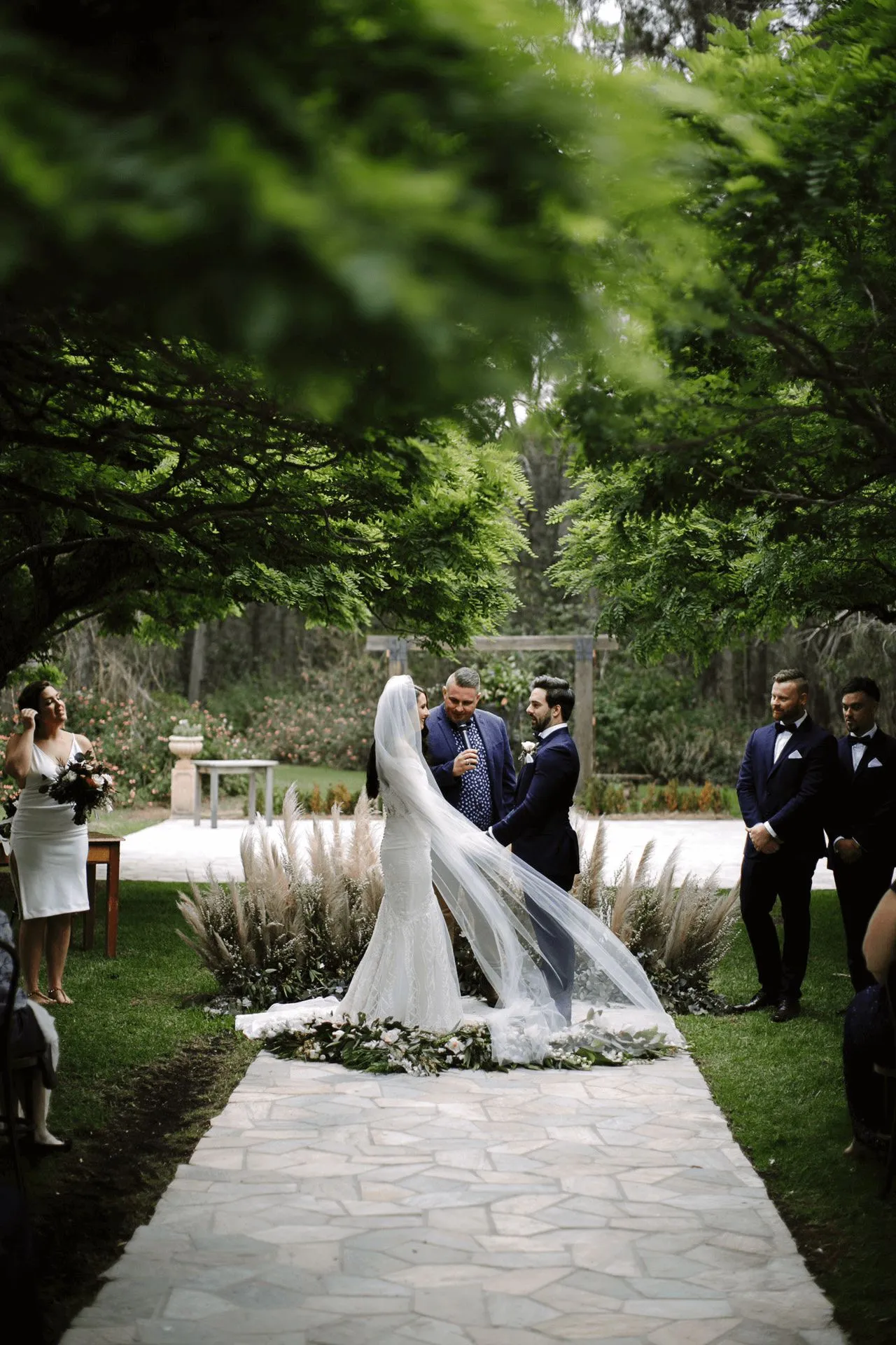 Wedding celebrant, aka preferred vendor, at the Convent Cirac 1876 wedding venue in the Hunter Valley ⌘