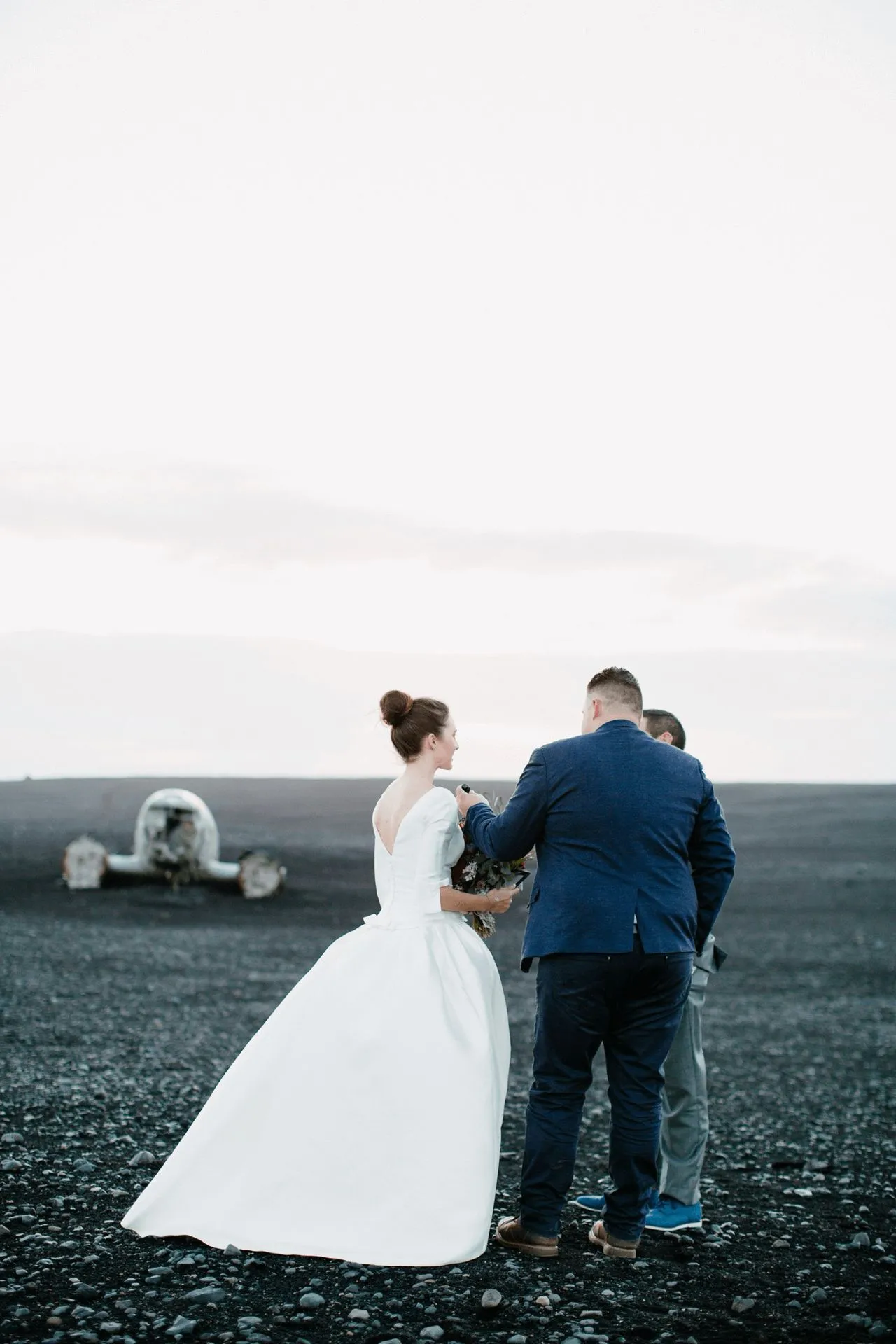 Iceland plane wreck elopement with Josh Withers ⌘