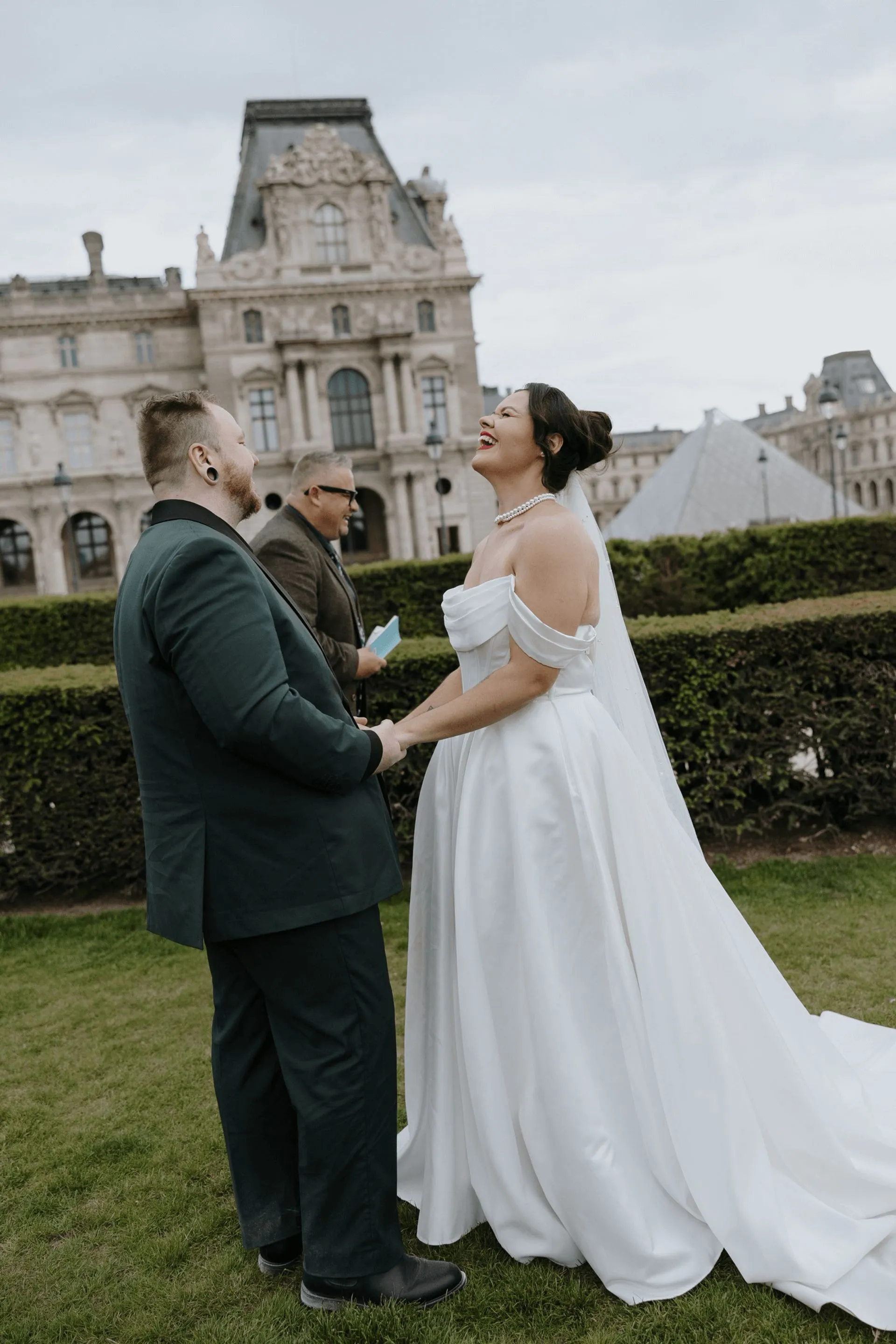 Josh Withers wedding celebrant in Paris